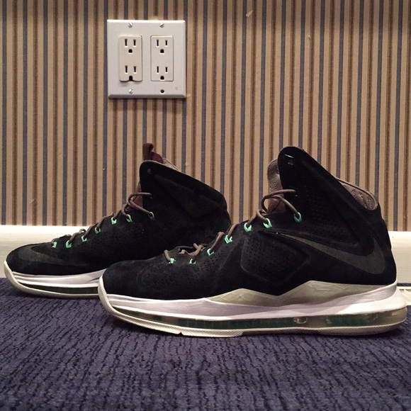 Nike Lebron x black suede - Picture 1 of 8